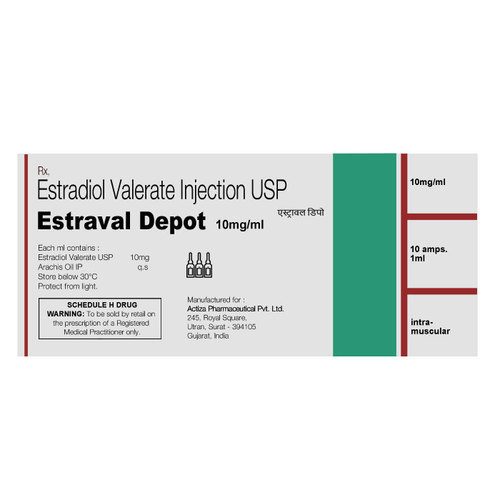 Estraval Depot (Estradiol Valerate) Injection